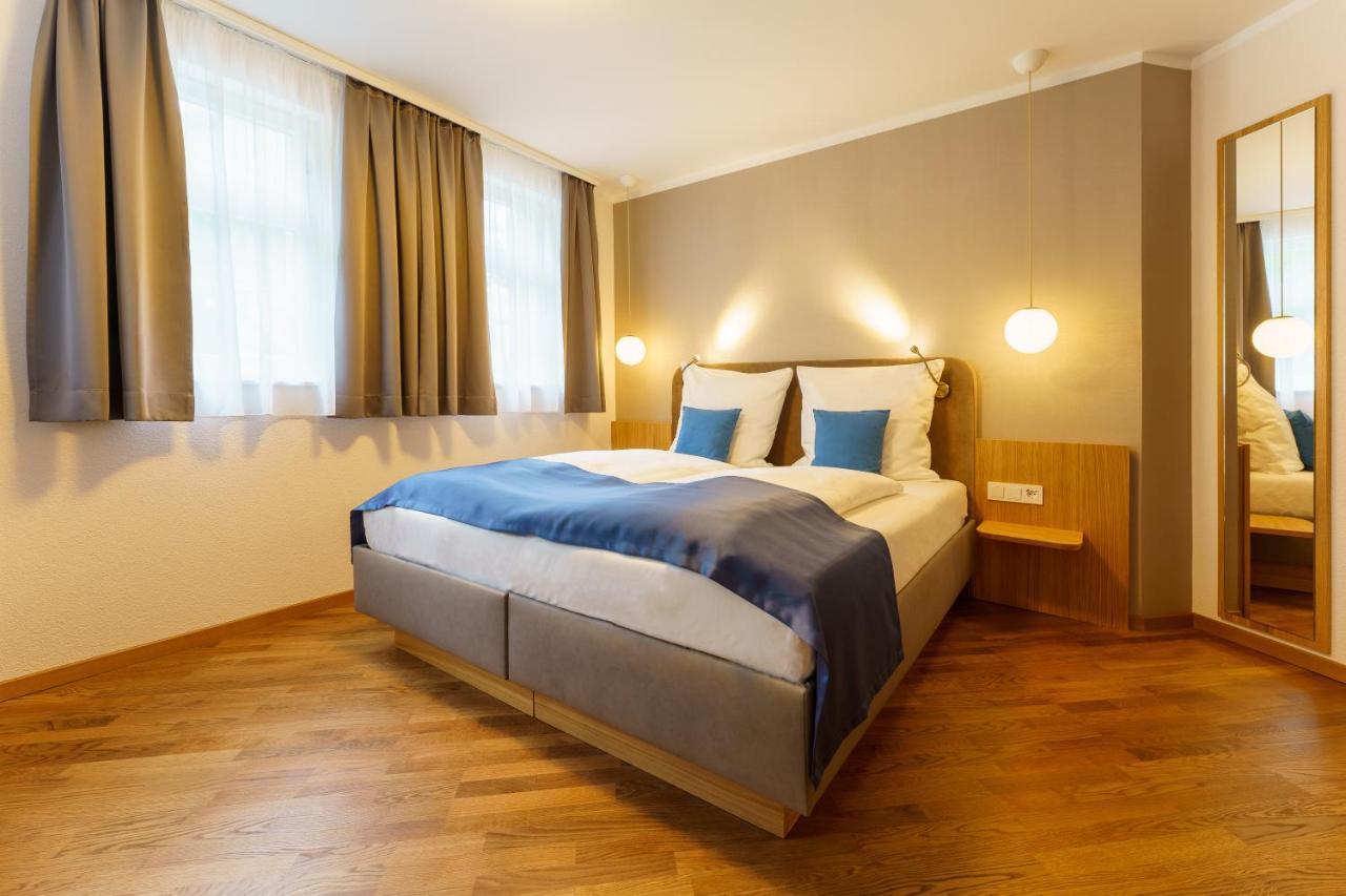 Hotel Wilder Mann Мерсбург Екстер'єр фото