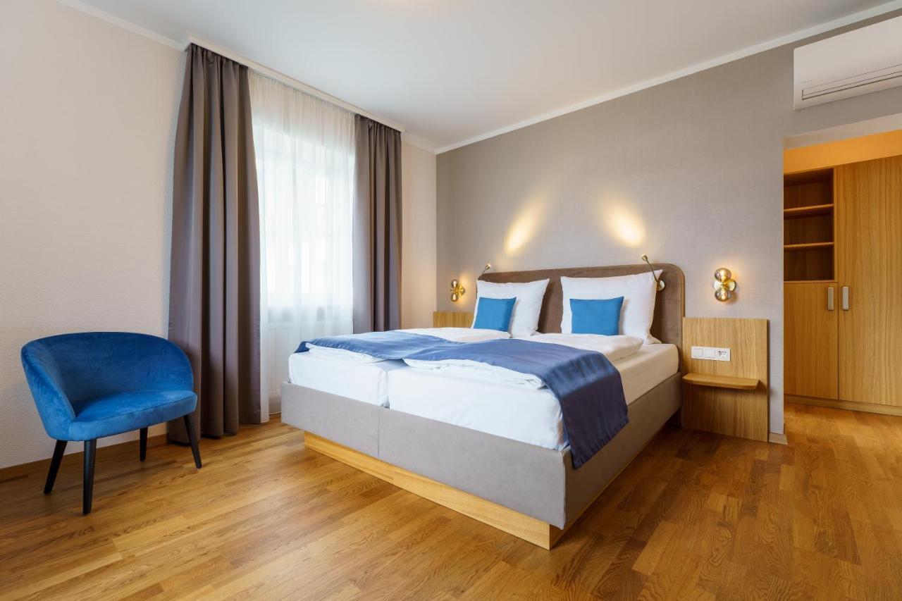 Hotel Wilder Mann Мерсбург Екстер'єр фото